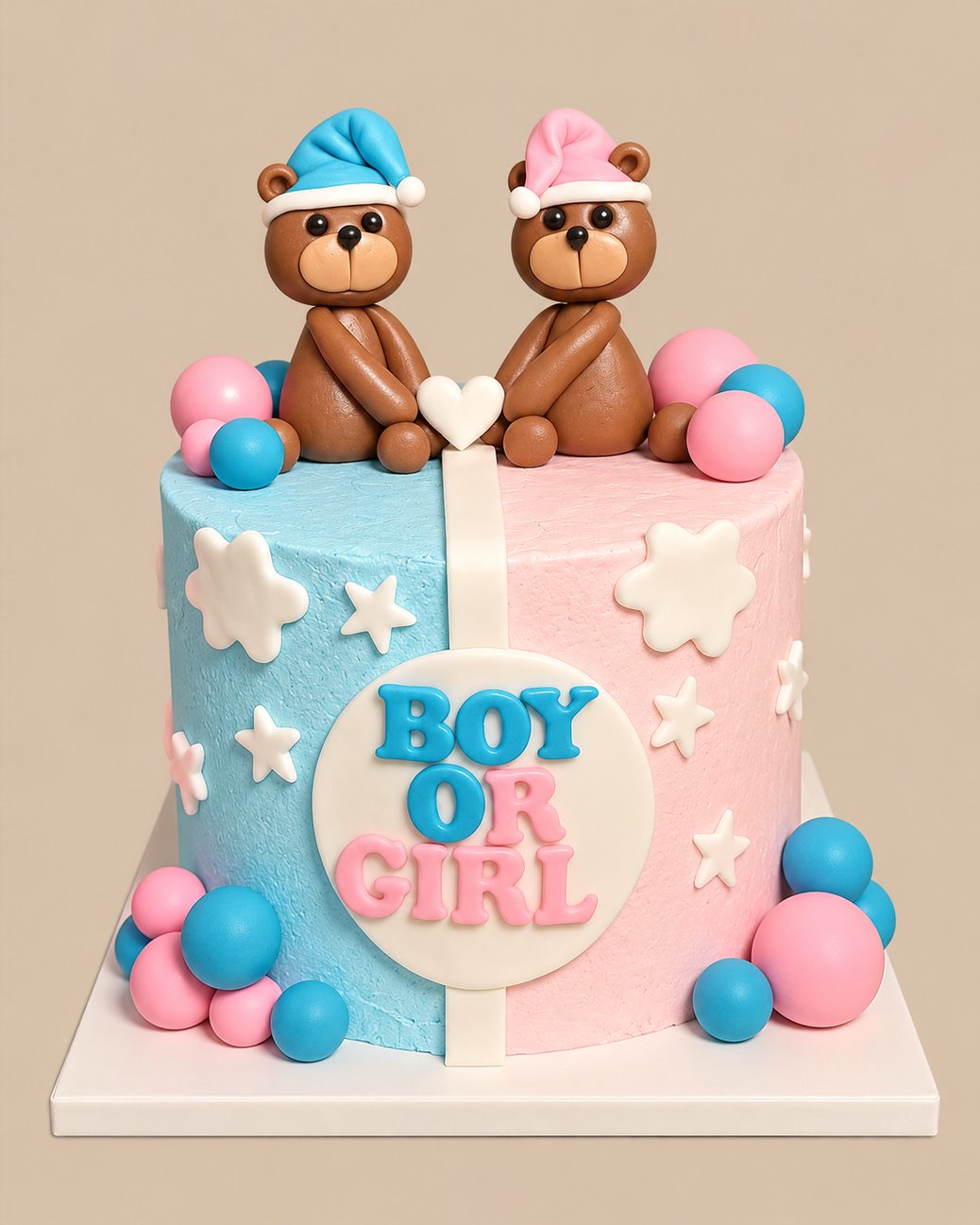 Gender-Reveal-Torte – Beispiel 3