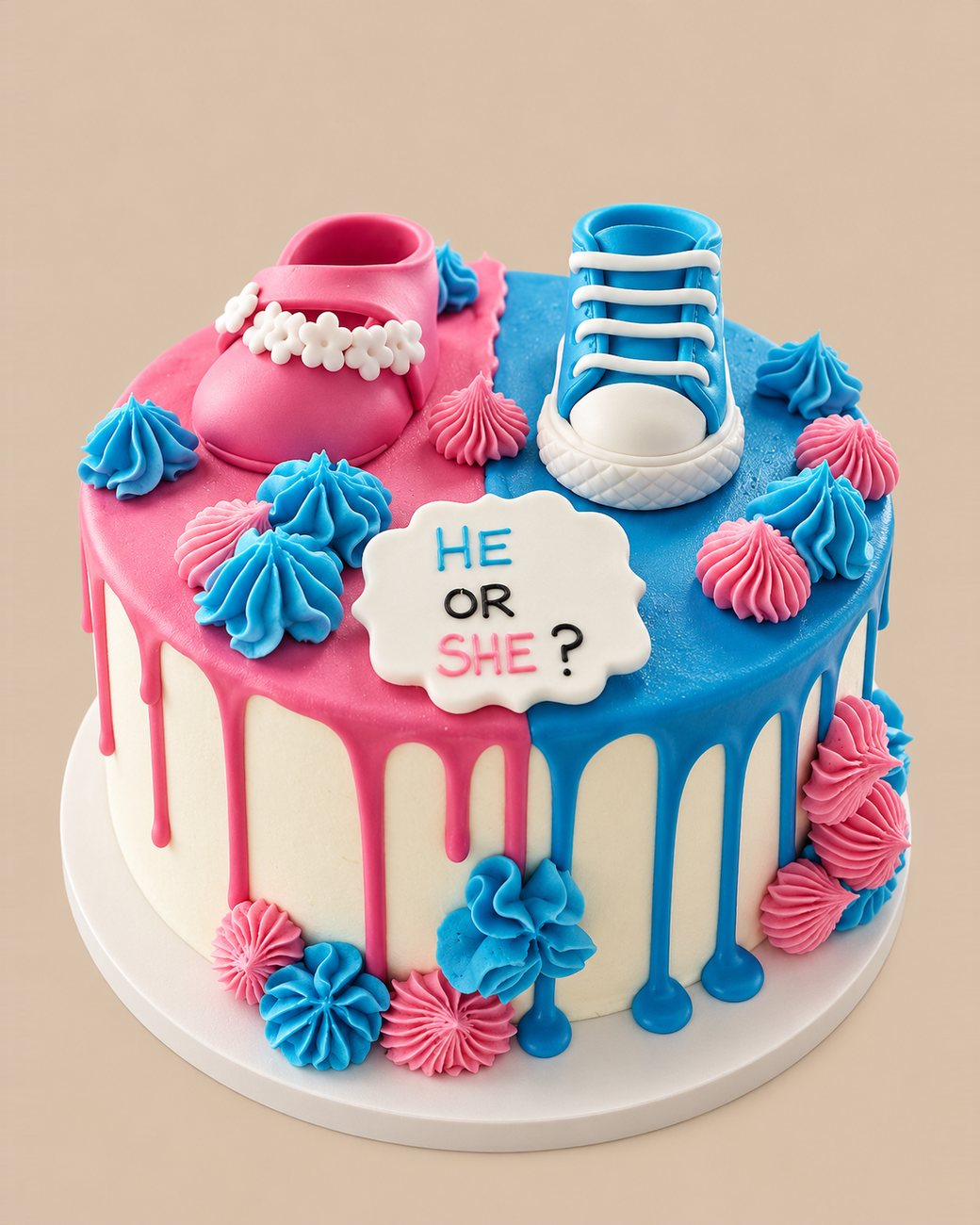 Gender-Reveal-Torte – Beispiel 4