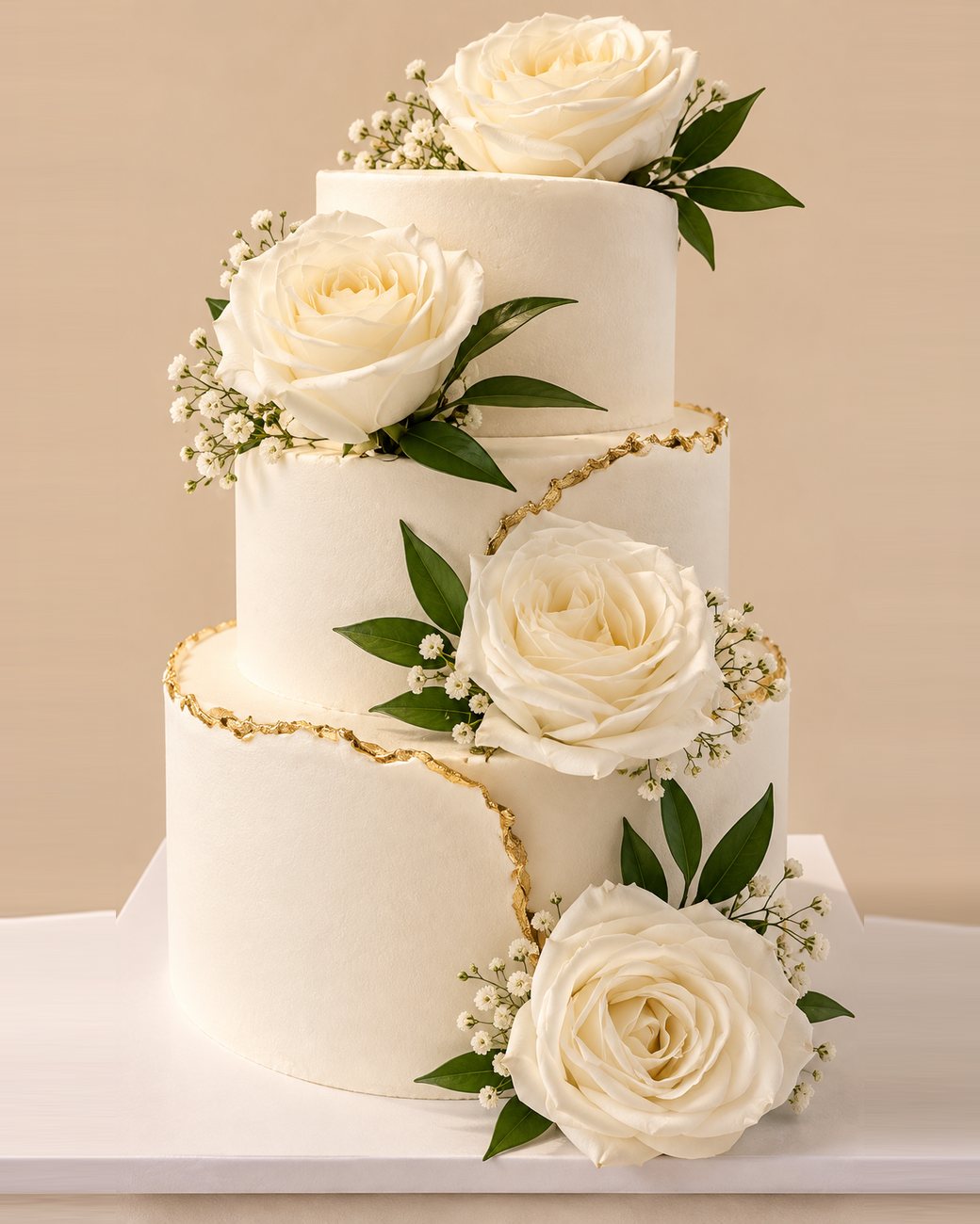 Hochzeitstorte – Beispiel 1